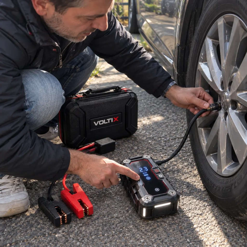 Gonfiatore emergenza Voltix
